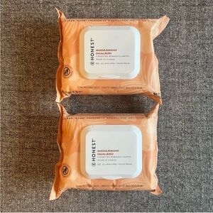 HONEST Makeup Remover Facial Wipes x2